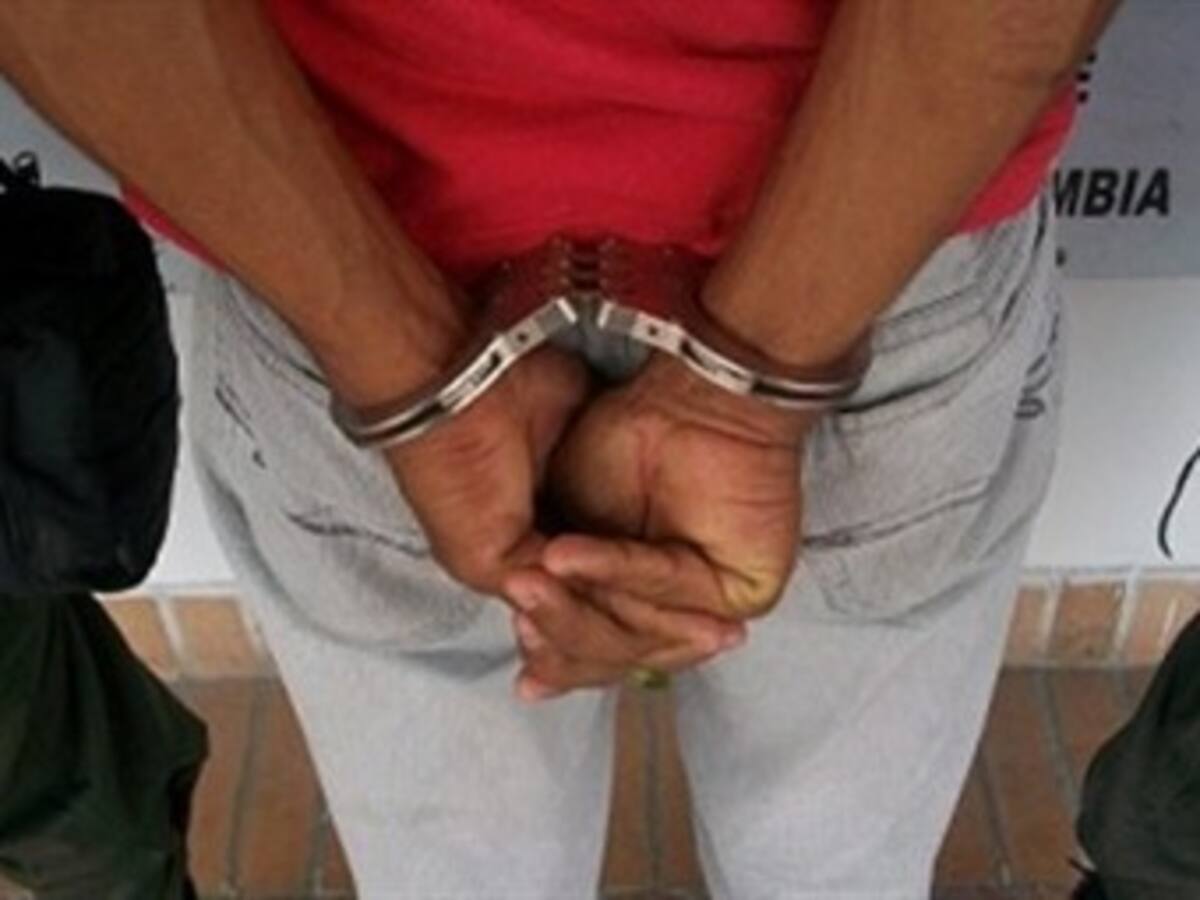 La Policía del Quindío capturó a un español que portaba un arma de fuego ilegal