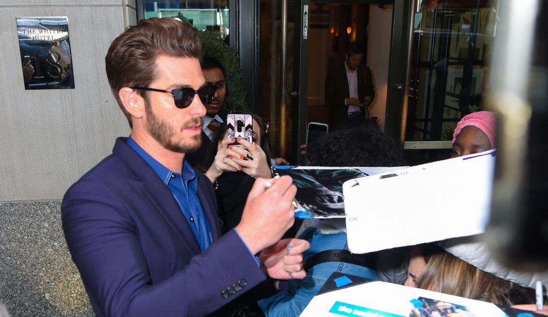 andrew garfield le dice adiós a la actuación por un tiempo. 