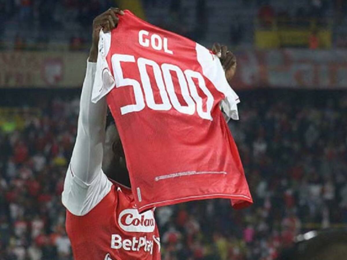 José Ortiz le dio el gol 5000 a Santa Fe en Liga y el liderato parcial