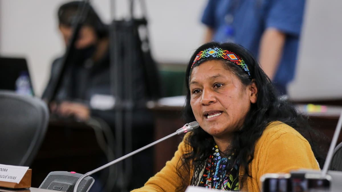 Aida Quilcué, la lideresa Nasa que busca hacer historia como posible vicepresidenta de Colombia