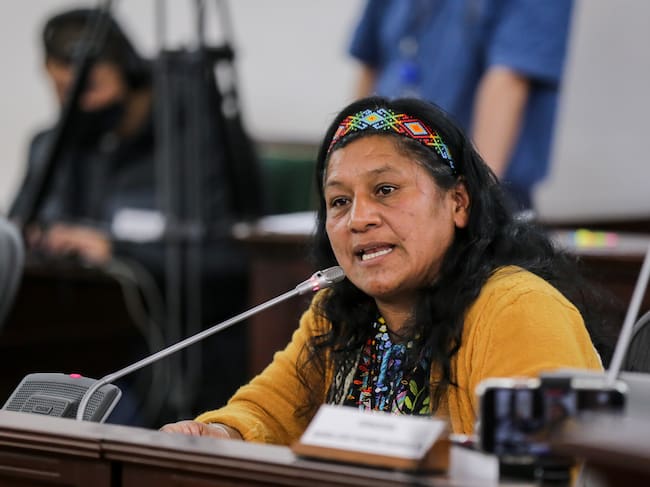 Aída Quilcué. (Colprensa-Mariano Vimos)