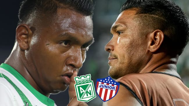 Nacional vs Junior: entre insultos, Alfredo Morelos y Teófilo Gutiérrez calentaron el partido