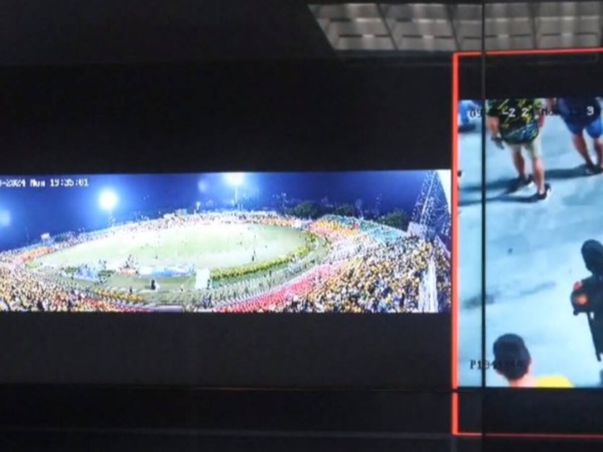 Instalan cámaras de reconocimiento facial en el estadio Américo Montanini en Bucaramanga