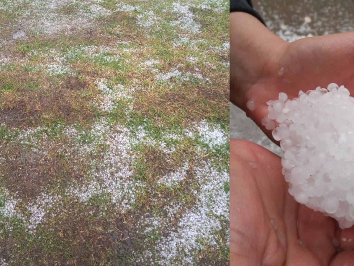 Videos: La fuerte granizada que cayó al suroccidente de Bogotá