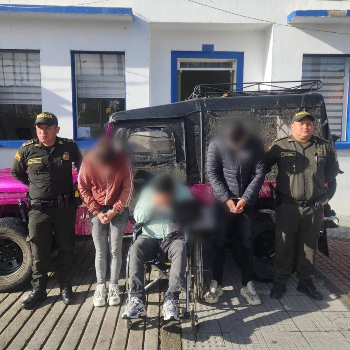 Policía Tolima capturó a tres personas que hurtaban vehículos en la vía Manizales- Bogotá