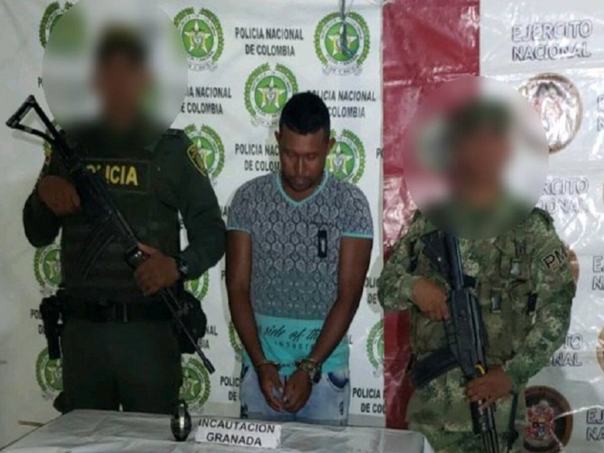 Cayó alias 'El Peca' con una granada de fragmentación en San José de Uré