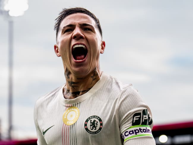 Enzo Fernandez jugador de Chelsea en la Premier League 2025-26 / Getty Images