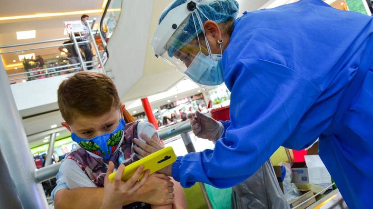 Se abre la vacunación anticovid para niños entre 3 y 11 años en Manizales