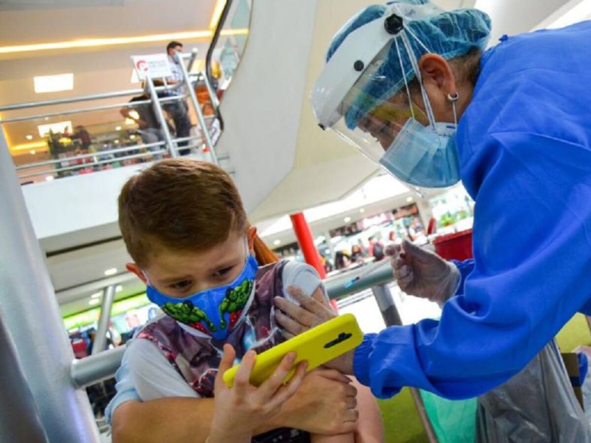Se abre la vacunación anticovid para niños entre 3 y 11 años en Manizales