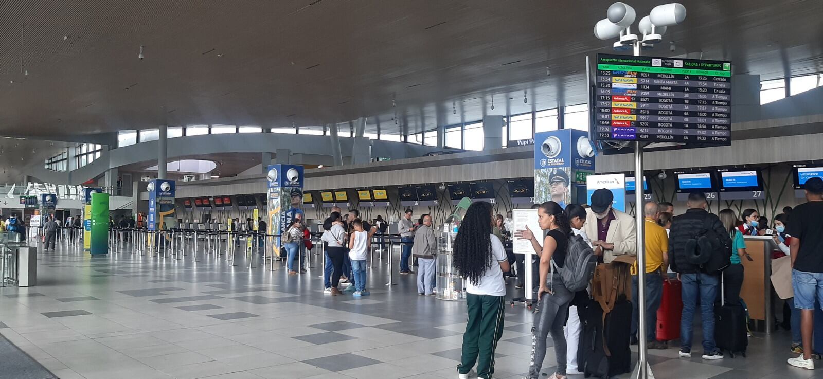 Aeropuerto Internacional Matecaña de Pereira - Imagen de archivo - Caracol Radio Pereira.