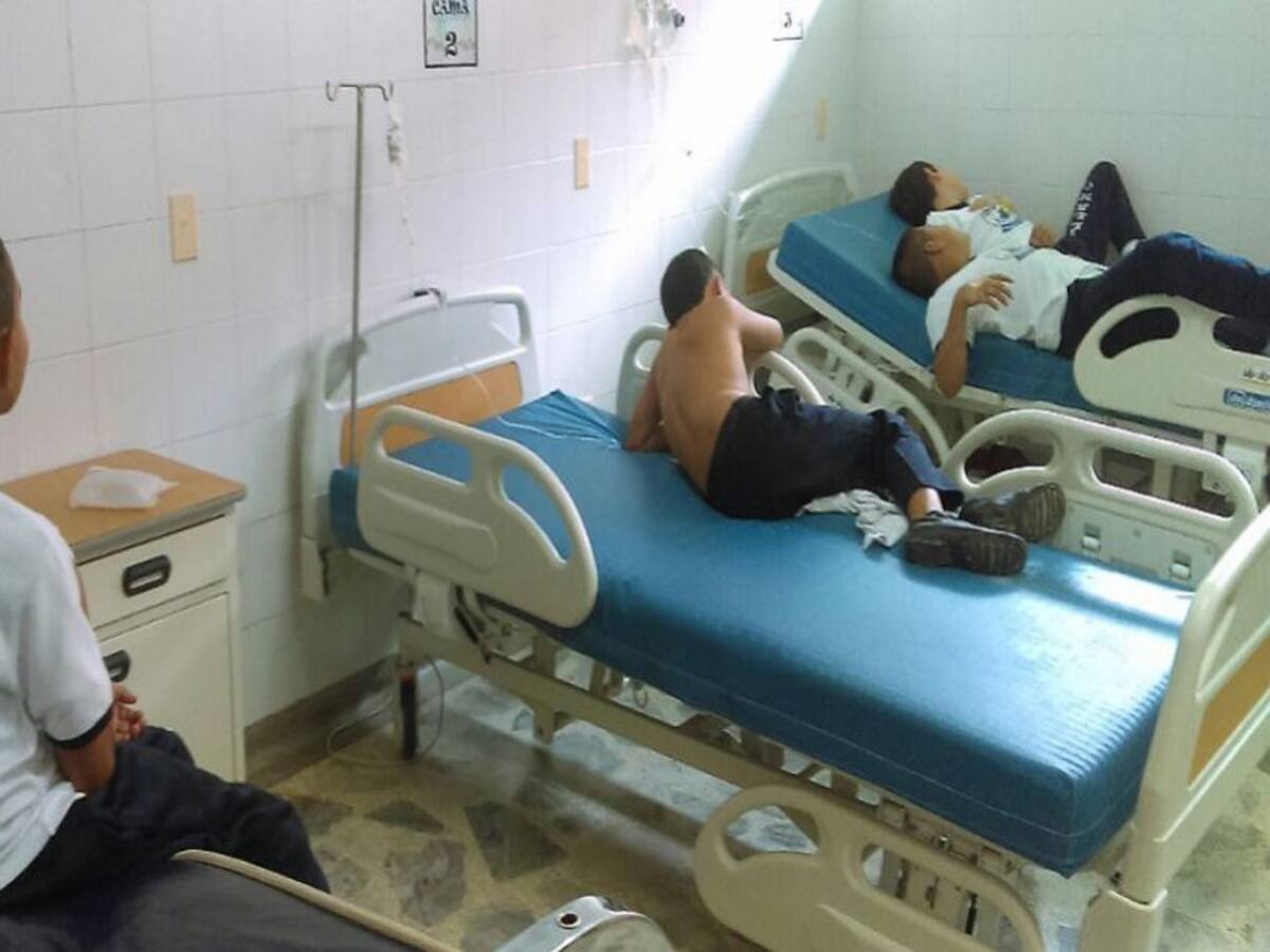 Unos 150 niños resultan intoxicados en una escuela de Puerto Libertador