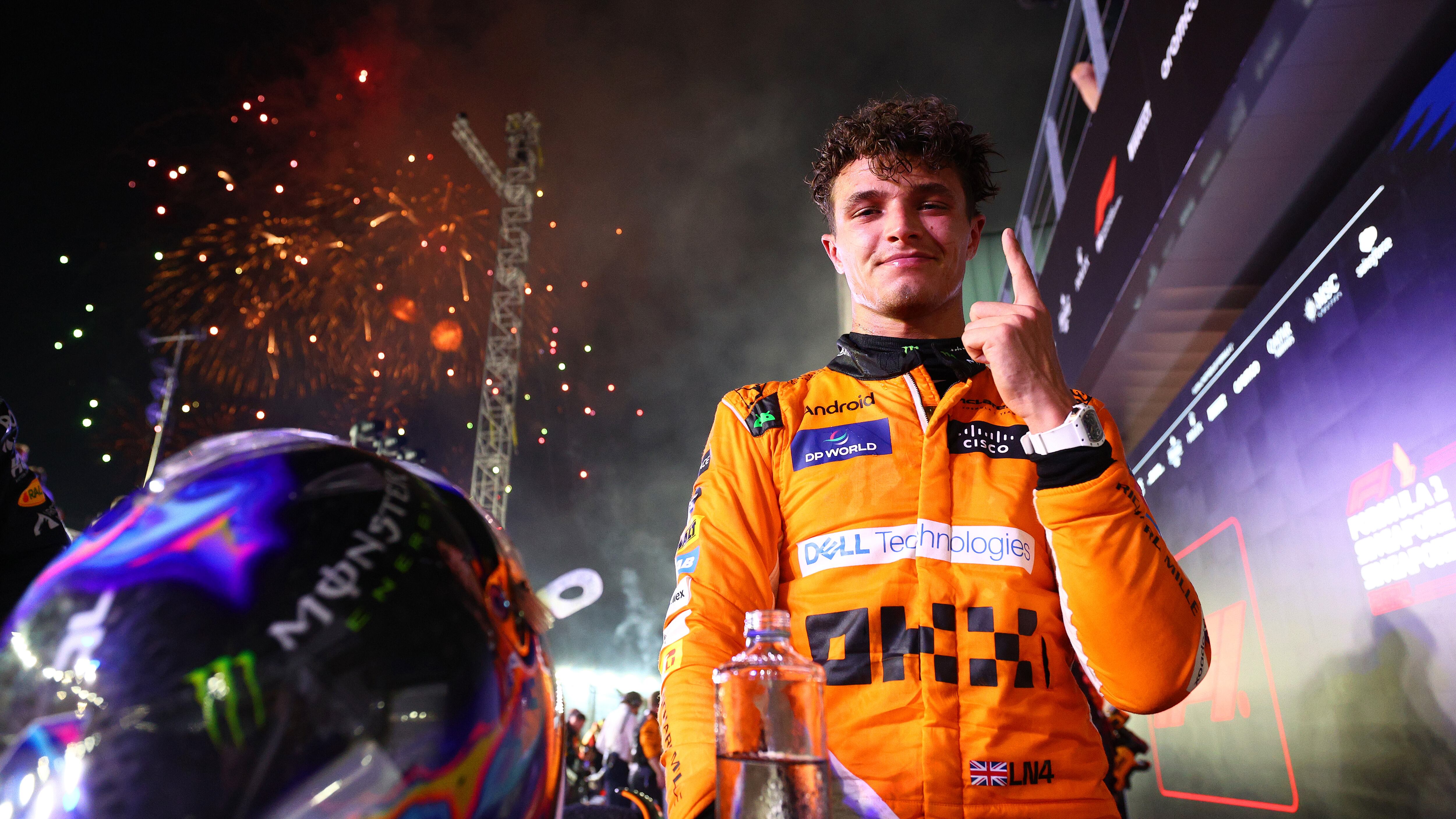 Lando Norris(Photo by Clive Rose - Formula 1/Formula 1 via Getty Images)