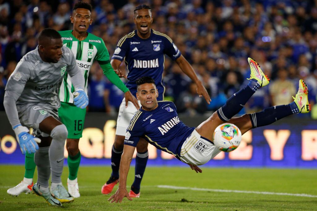 Millonarios vs. Nacional. (Photo by John Vizcaino/VIEWpress)