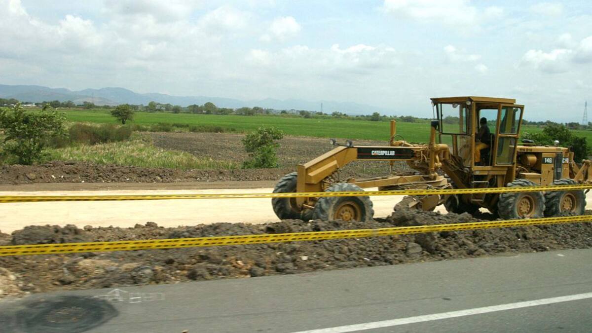 Inician las obras de mantenimiento vial en tres municipios de departamento
