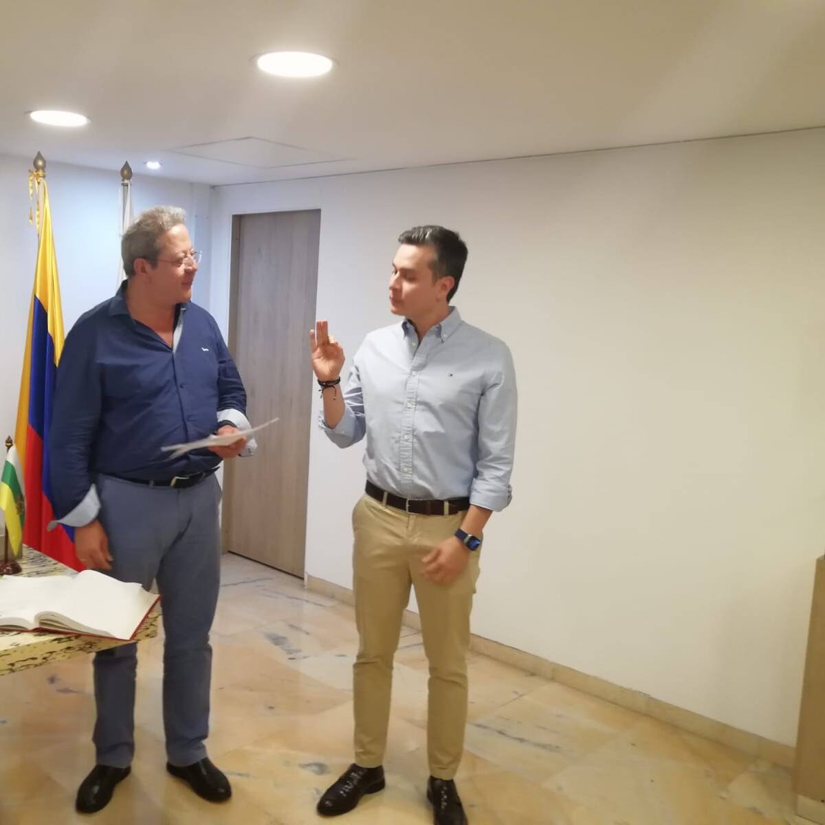 Ángel Triana, nuevo delegado de la Registraduría en el Huila