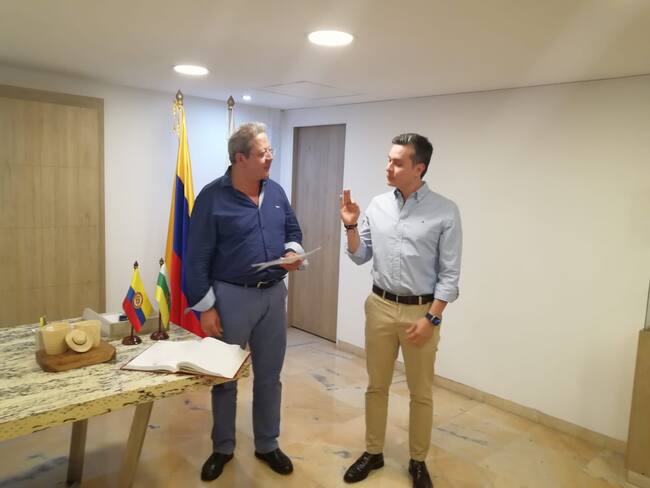 El joven abogado venía desempeñándose como asesor de la Registraduría Nacional.