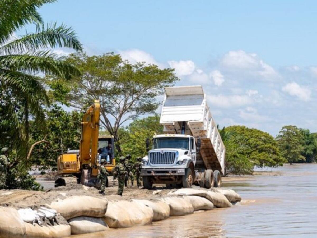 Cancelan obras del Dique en La Mojana por incumplimientos y riesgo de recursos
