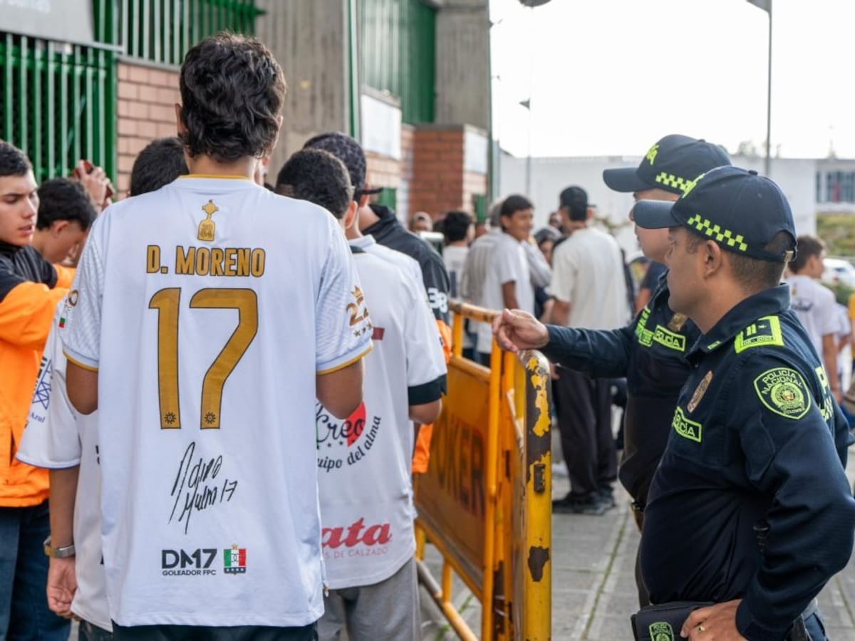 Conozca las medidas de seguridad para el partido entre Once Caldas vs Nacional