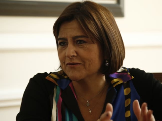 María Lorena Gutiérrez, ministra de Comercio. 