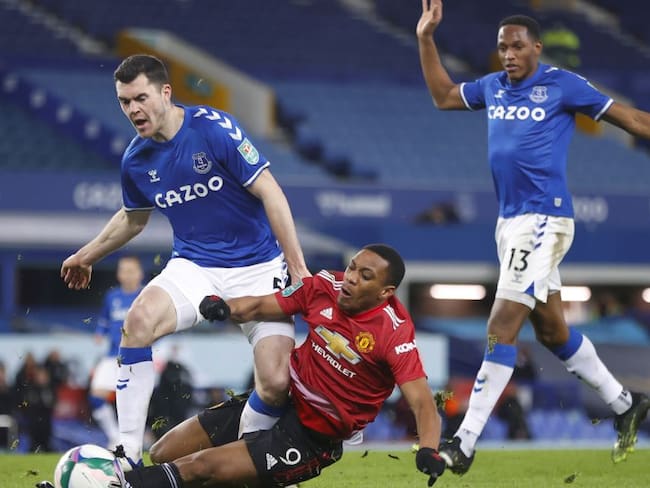 Everton vs. Manchester United.