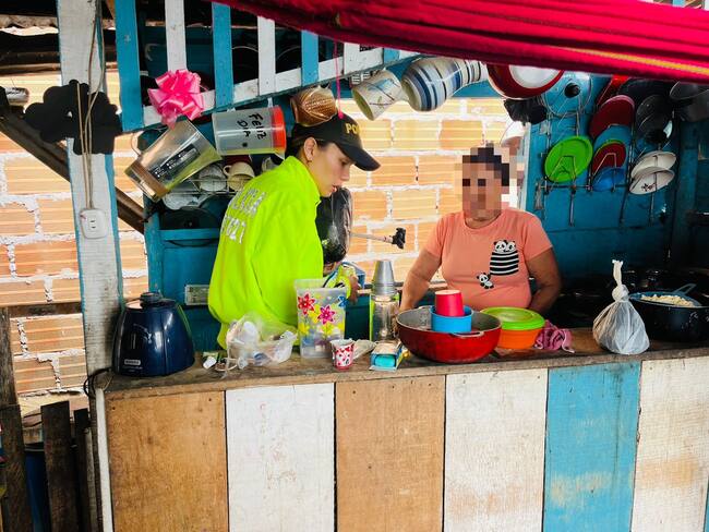 En los barrios del Libertador, los Sauces y Villa Aurora de este municipio. Foto Policía Mocoa.