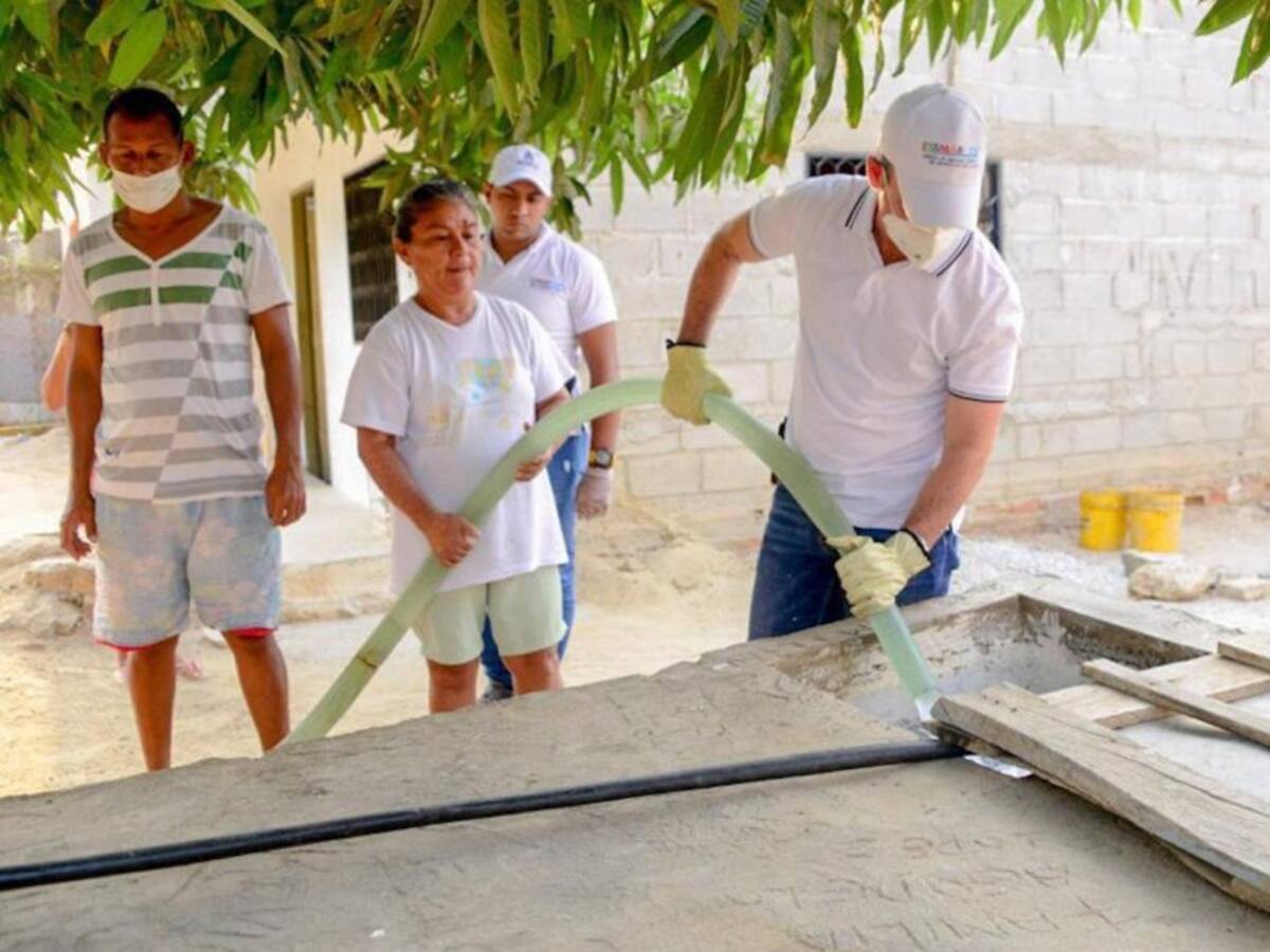 600 mil litros de agua repartidos en Santa Marta durante la cuarentena