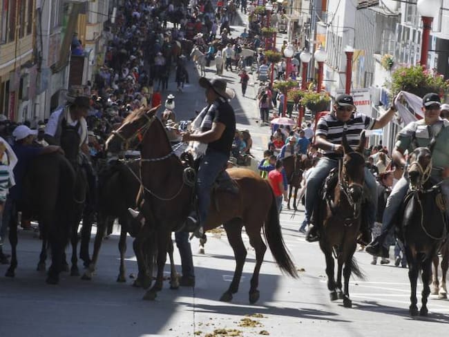 Quedaron suspendidas las cabalgatas en Santander