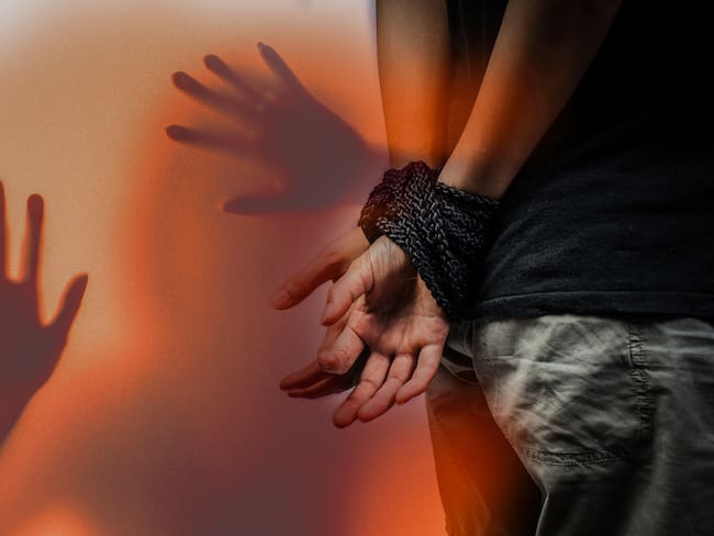 Trata de personas, concepto. Foto: Getty Images.