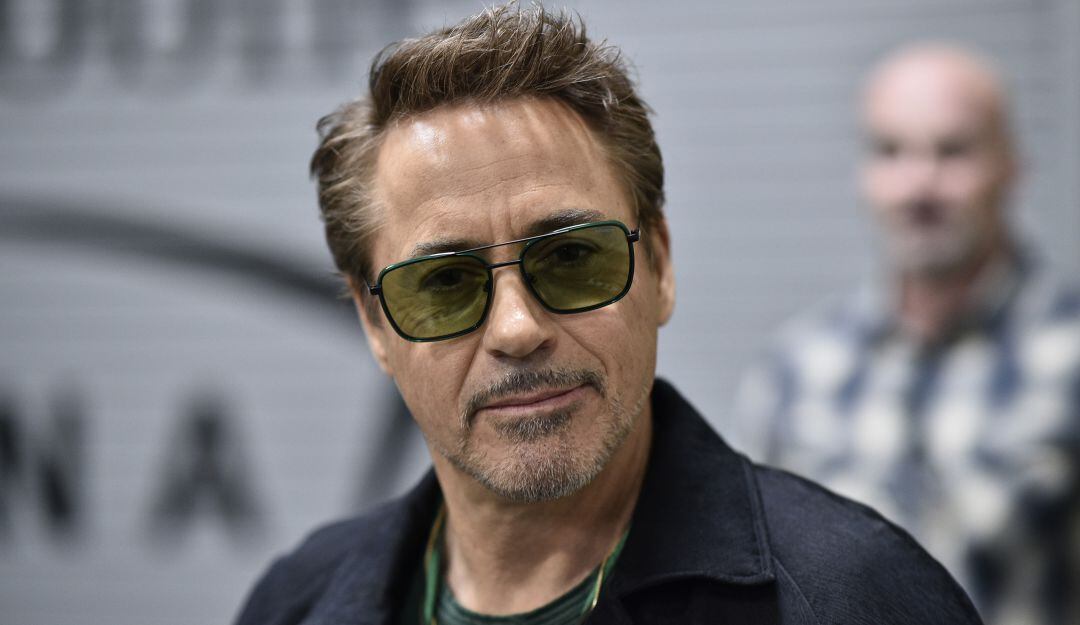 El actor Robert Downey Jr. recordado por su papel de Iron Man en el UCM