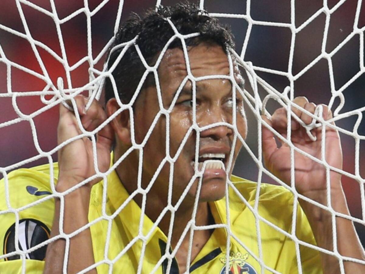 Villarreal dio a conocer el tiempo que Bacca estará de baja por lesión