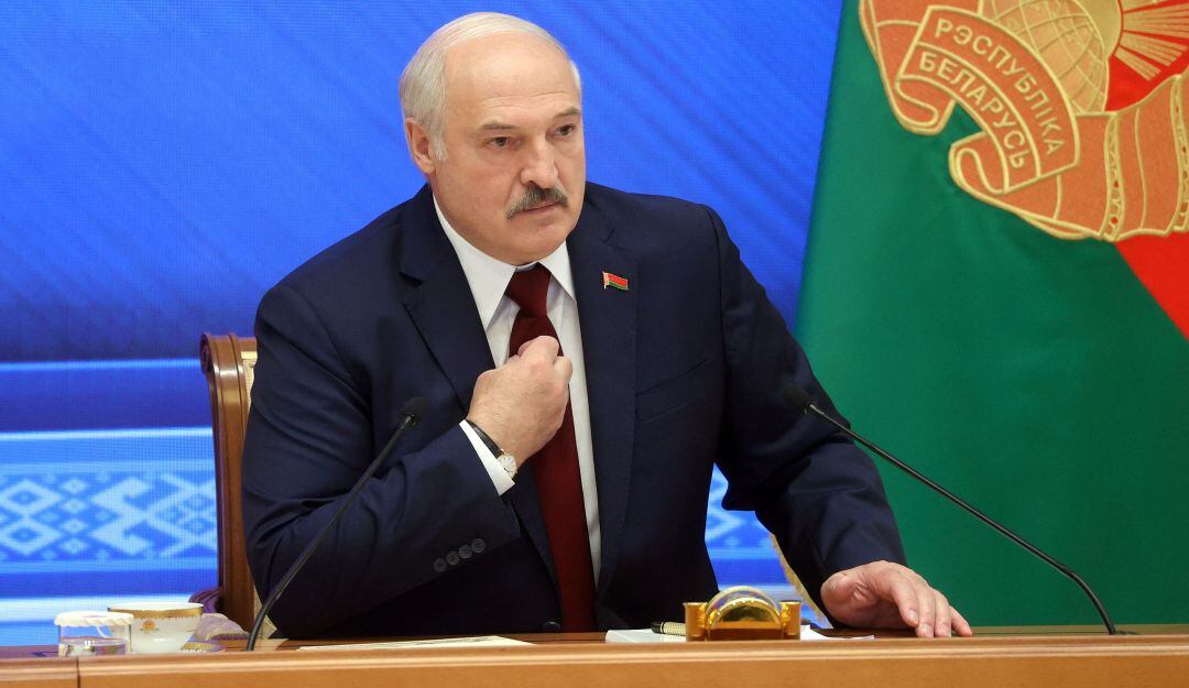 El presidente de Bielorrusia, Alexander Lukashenko.