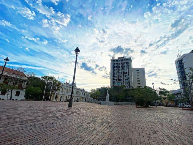 Centro Histórico de Santa Marta. 
