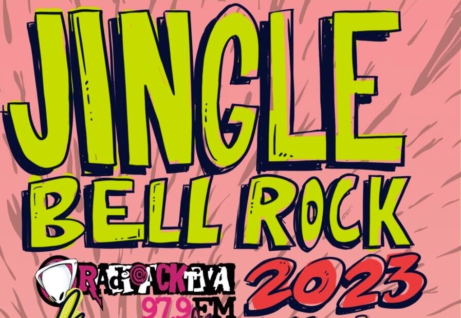 Cartel Jingle Bell Rock / Cortesía: Radioacktiva