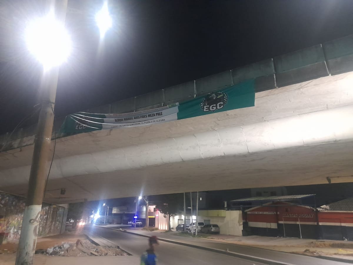 Aparecen mensajes alusivos al ‘Clan del Golfo’ en Barranquilla
