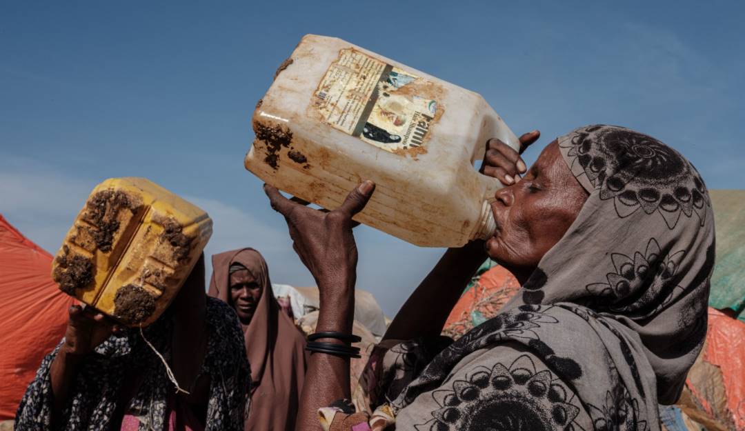 Crisis por sequía en Somalia.             Foto: Getty 