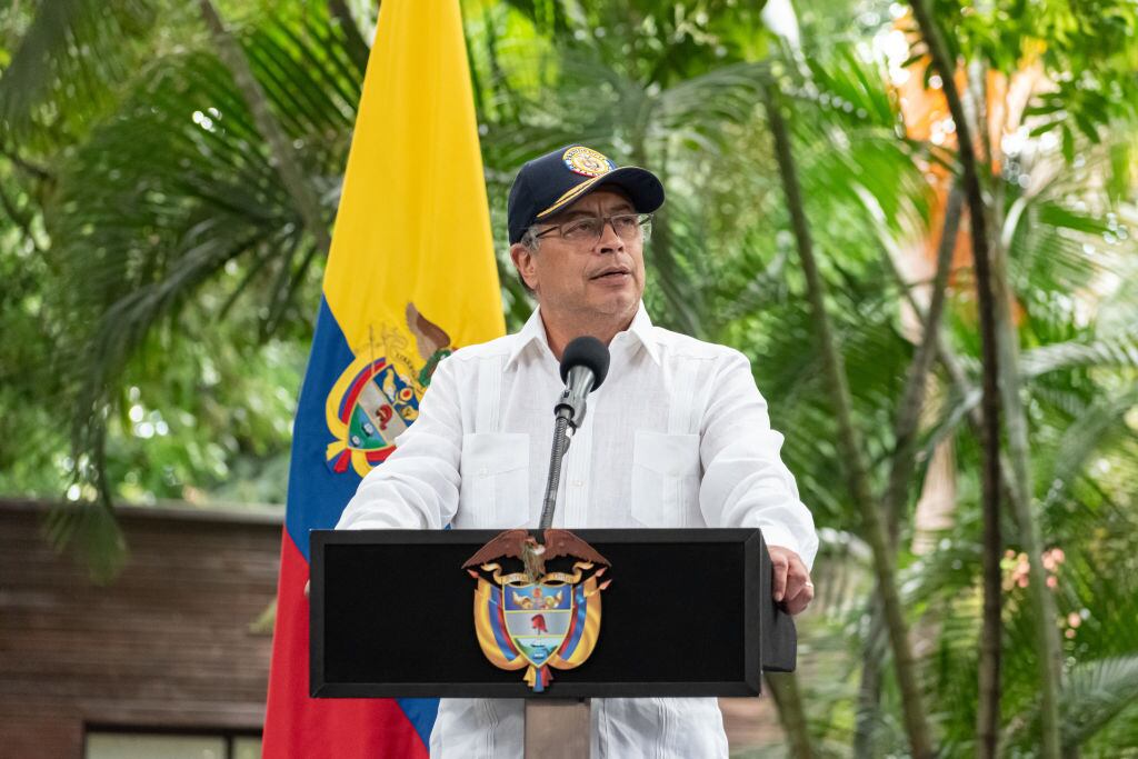 Gustavo Petro, presidente de Colombia. Foto: Getty Images.