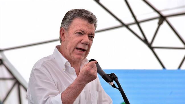 Juan Manuel Santos advierte que es difícil encontrar un político que diga la verdad. Foto: Colprensa
