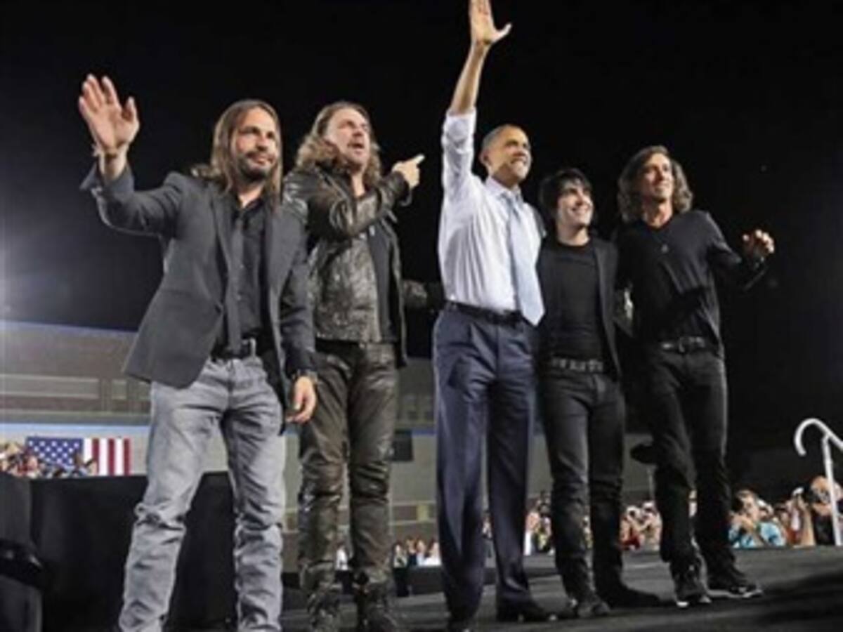 Maná celebra cuatro años más de Obama, motivo de esperanza para Latinoamérica