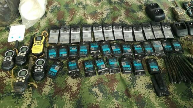 Incautan droga y armas a “Los Pelusos” en Jamundí. Foto: Fiscalía General de la Nación