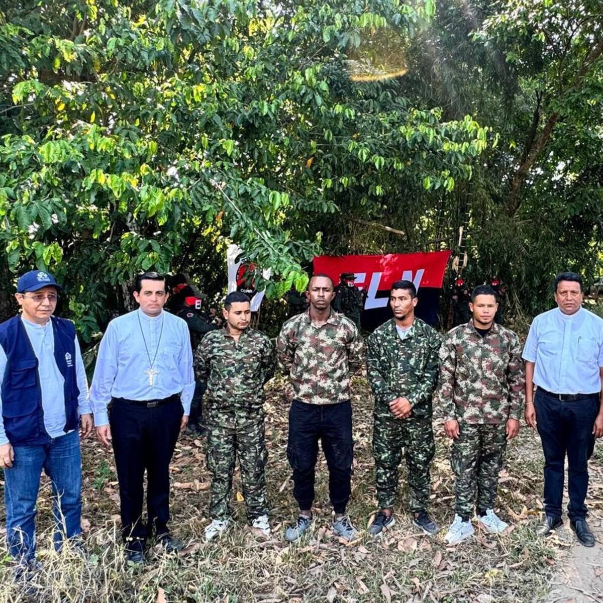 Fueron liberados los soldados secuestrados en Arauca por el ELN
