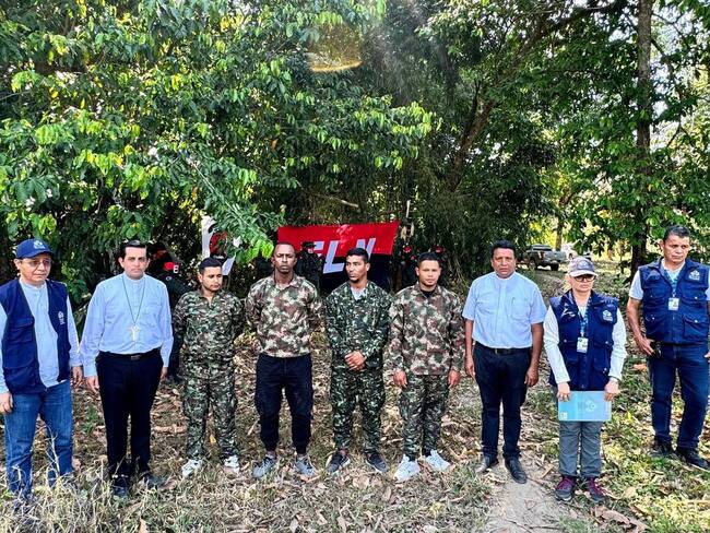 Liberados los cuatro militares secuestrados.