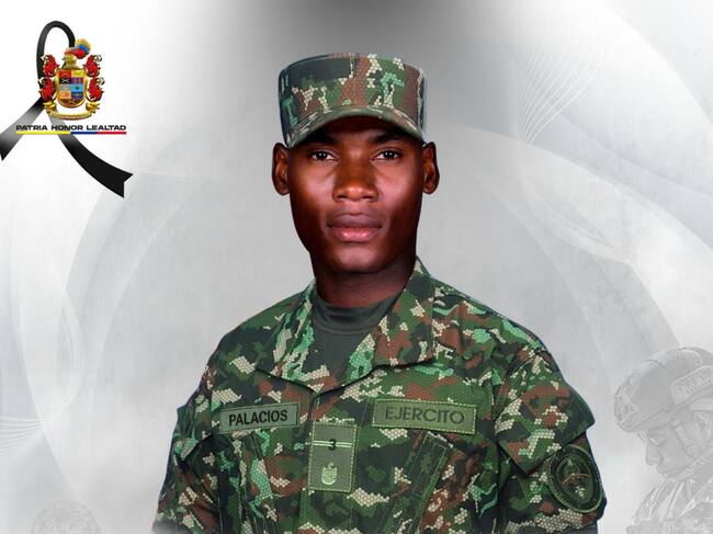 Soldado Óscar Enrique Palacios. Foto: Ejército Nacional
