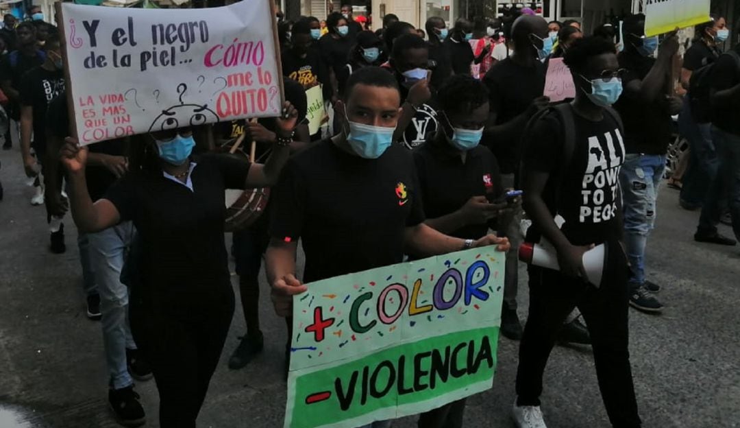 Varias organizaciones sociales marcharon en contra de las amenazas de grupos delincuenciales que operan el este Distrito del Valle.