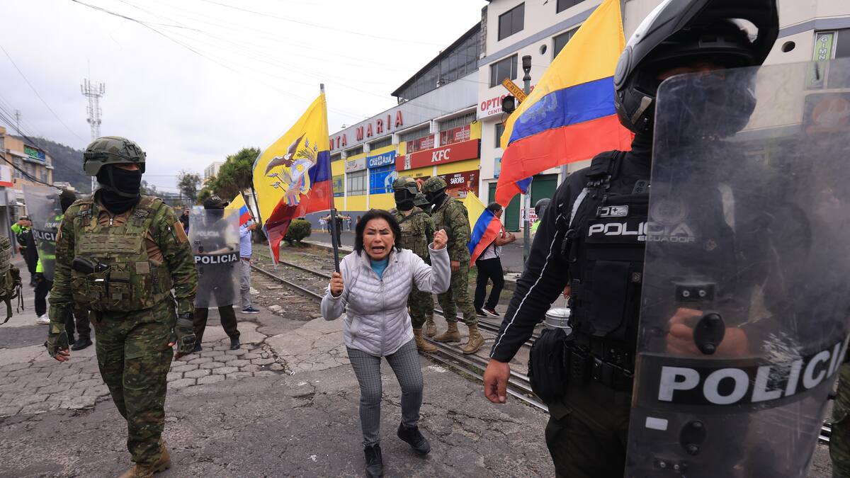 Indígenas levantan paro en Ecuador ante “brutal represión” del gobierno de Noboa