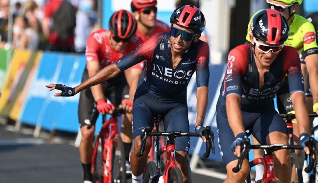 Egan Bernal en el Tour de Dinamarca