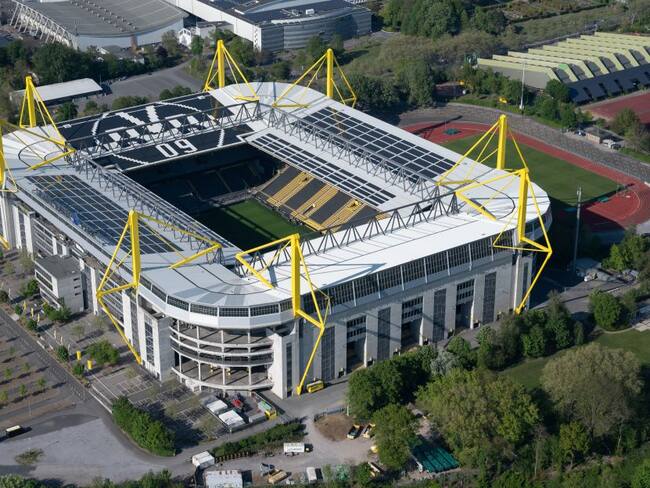 El Signal Iduna Park, estadio del Borussia Dortmund.