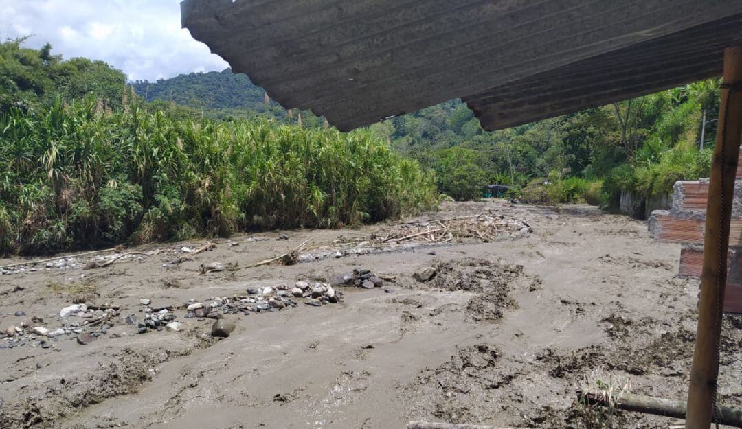 Creciente río Combeima Ibagué 