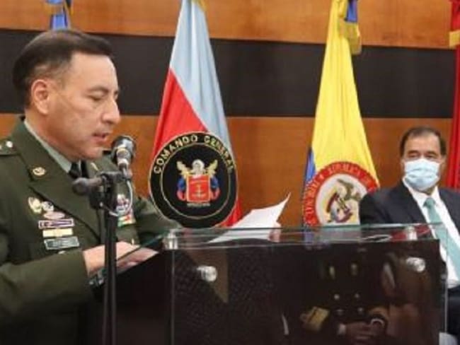 Brigadier General Marco Aurelio Bolívar Suárez, primer fiscal penal militar y policial. 