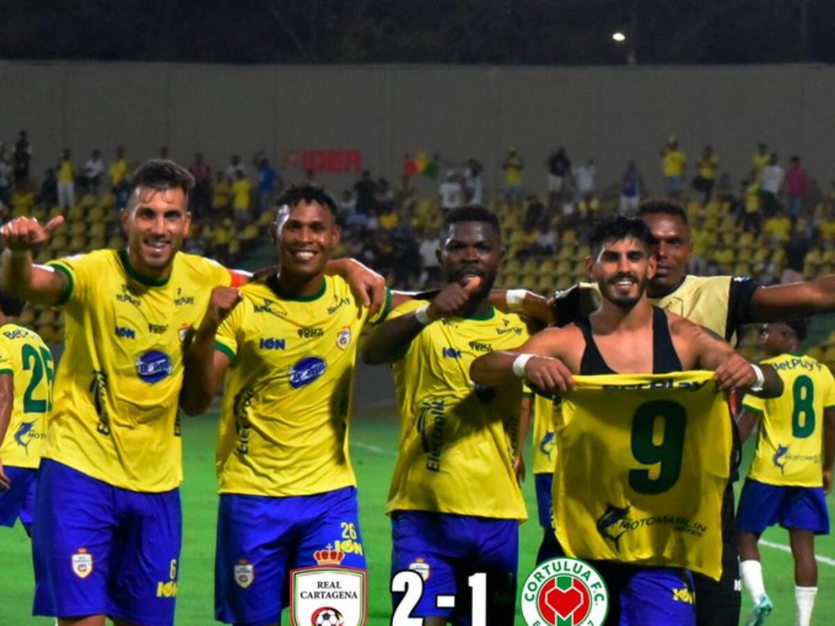 Real Cartagena ganó y ya está en tercera fase de la Copa Colombia