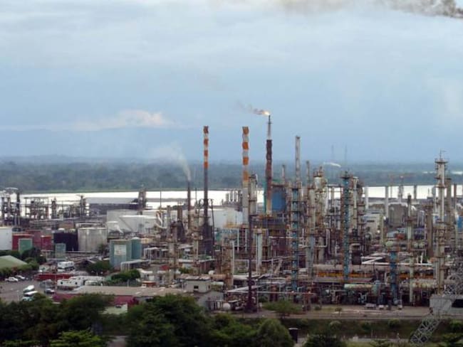Refinería e Ecopetrol en Barrancabemeja.